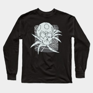 So I'm a Spider, So What? Kumoko in a Grayscale Long Sleeve T-Shirt